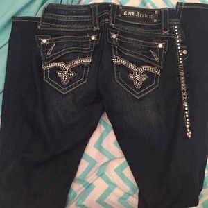 Rock revival Johanna skinny jeans